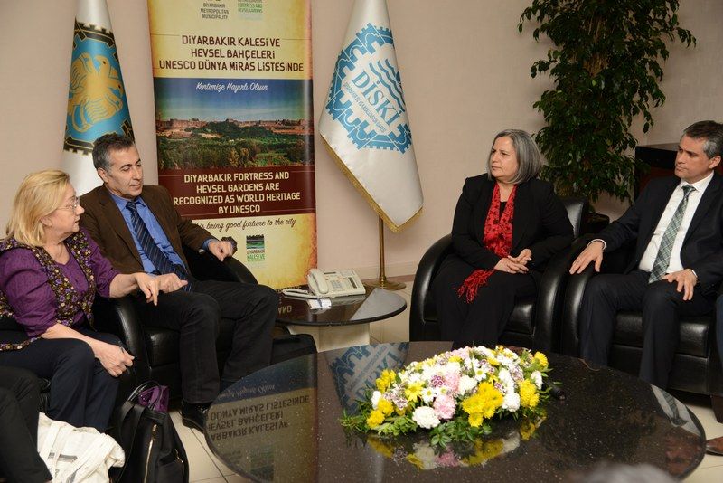 Mimarlar Odası’ndan Diyarbakır Büyükşehir Belediyesine ziyaret