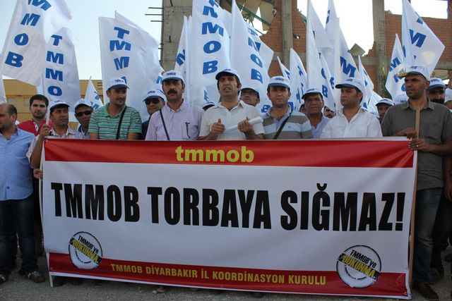 Basına ve Kamuoyuna: TMMOB TORBAYA SIĞMAZ!